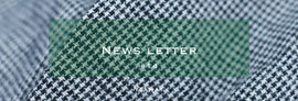 newsletter #14 【 ヒラチェック|コットン&リネン・チェック シーチングが入荷しました 】