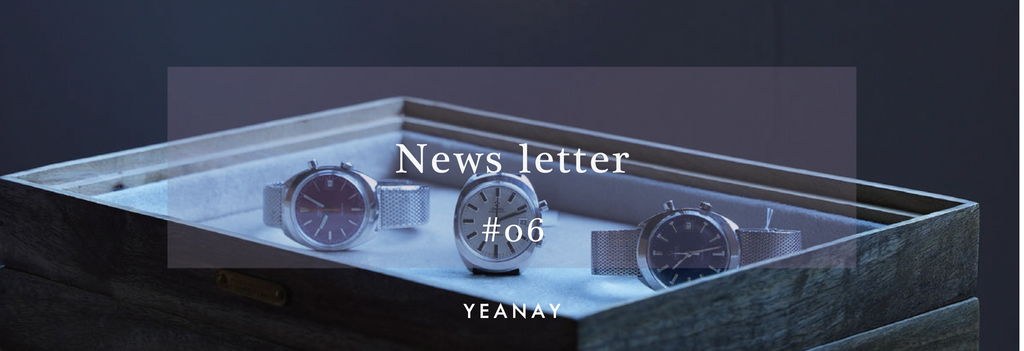 newsletter #06 【 古拙時計と古拙 meets DUDDについて 】