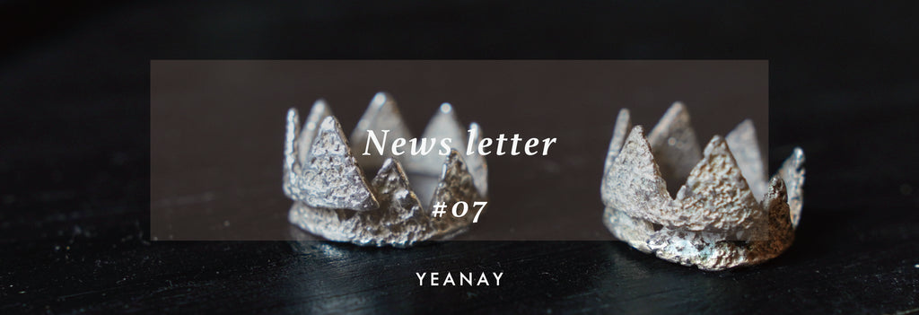 newsletter #07 【ジュエリーレーベル Jona について】