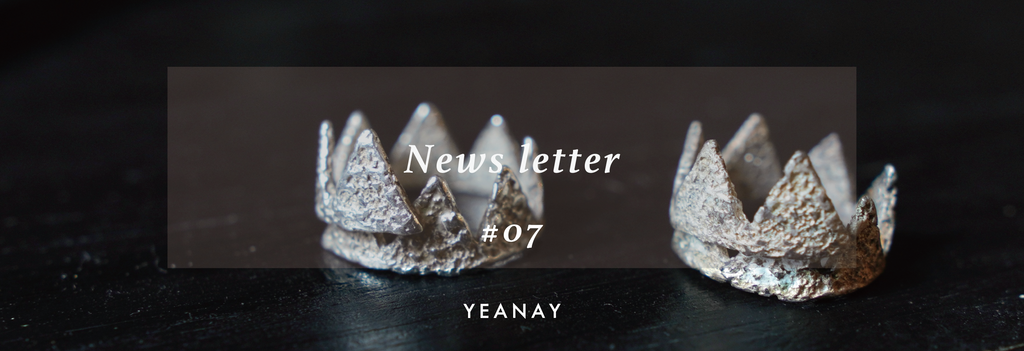newsletter #07 【 ジュエリーレーベル Jona について 】