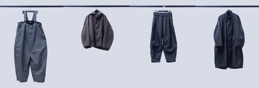 FIRMUM 26aw | ガンロン / 顔料染ヘビーナイロンツイルが入荷しました