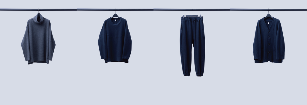 FIRMUM 26aw | ダブヘリ / メランジウールコットン ヘリンボーン・ジャカードダブルジャージーが入荷しました