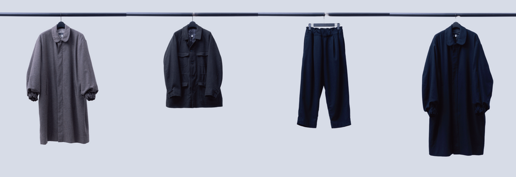 FIRMUM 26aw | カシヒラ / 1/14 紡毛カシミヤミックス 平織が入荷しました