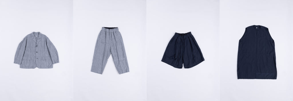 FIRMUM 25ss | リネン&コットン・ピンチェックシリーズが入荷しました