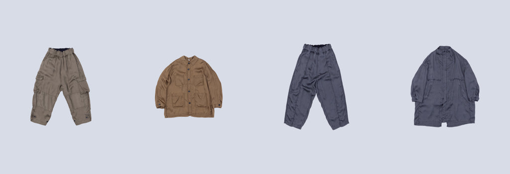 FIRMUM 25aw | キュプラ・ピグメント サテンシリーズが入荷しました