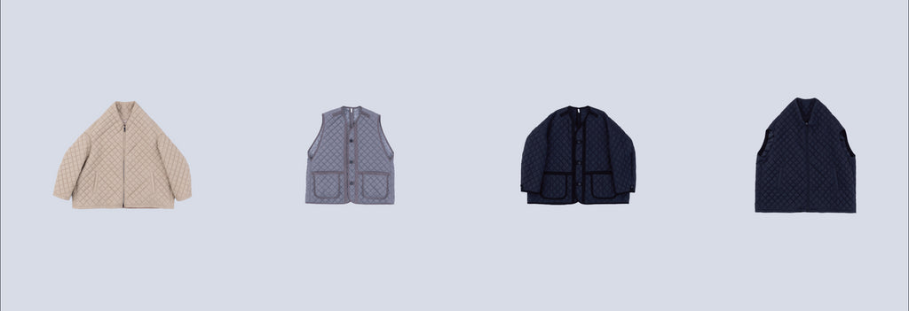 FIRMUM 25aw | 再生ナイロンタフタ・シュリンクキルト シリーズが入荷しました