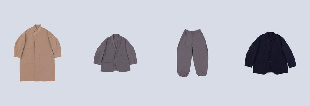 NO CONTROL AIR 25aw | シェイプメモリーポリエステル・ウェザーが入荷しました