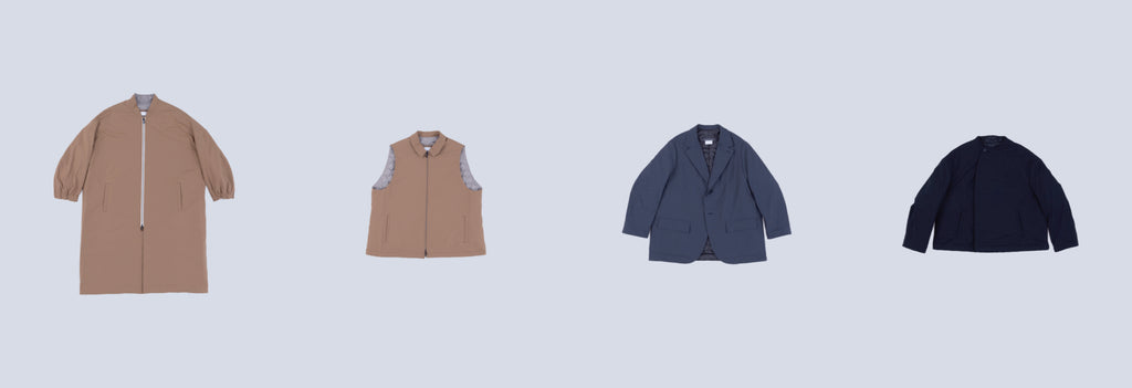 NO CONTROL AIR 25aw | ポリエステル・撥水ストレッチ ウェザーが入荷しました