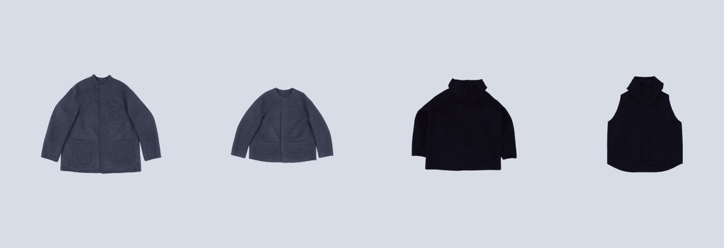 NO CONTROL AIR 25aw | ラムウール・二重ビーバーが入荷しました