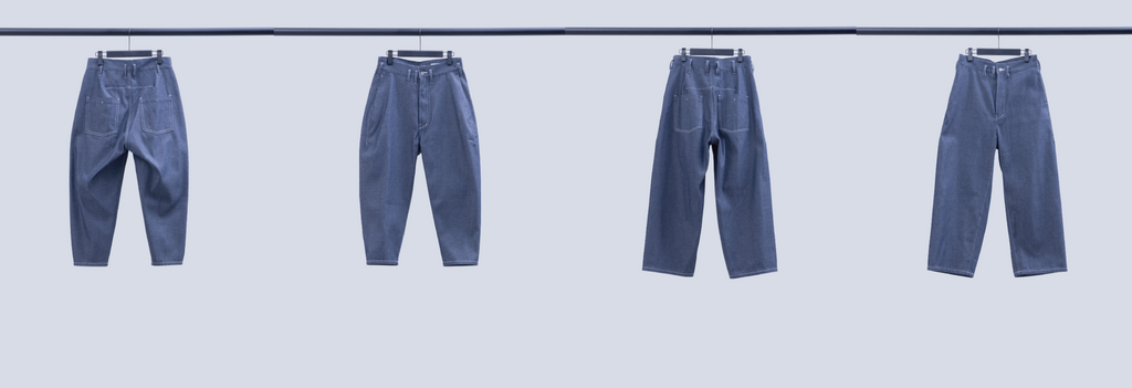 FIRMUM 26ss | ドライデニム / 強撚ポリエステル&コットン・ドライデニムが入荷しました