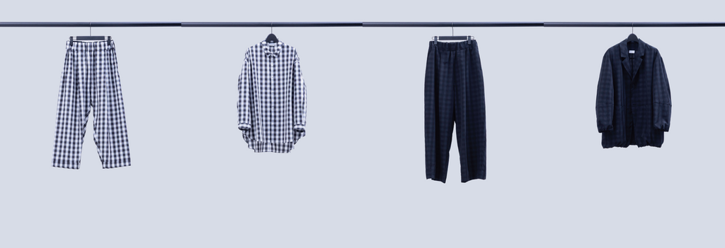 NO CONTROL AIR 26ss | ポリエステル・サッカーチェックが入荷しました