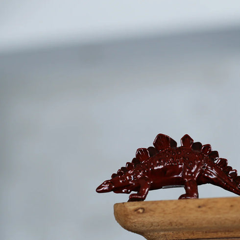 恐竜のフィギュア_漆(溜塗り)