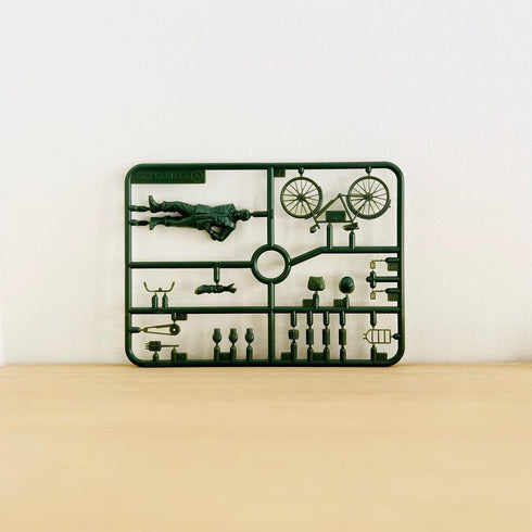 Tamiya, who commutes by bicycle