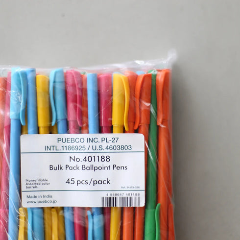 BULK PACK BALLPOINT PENS