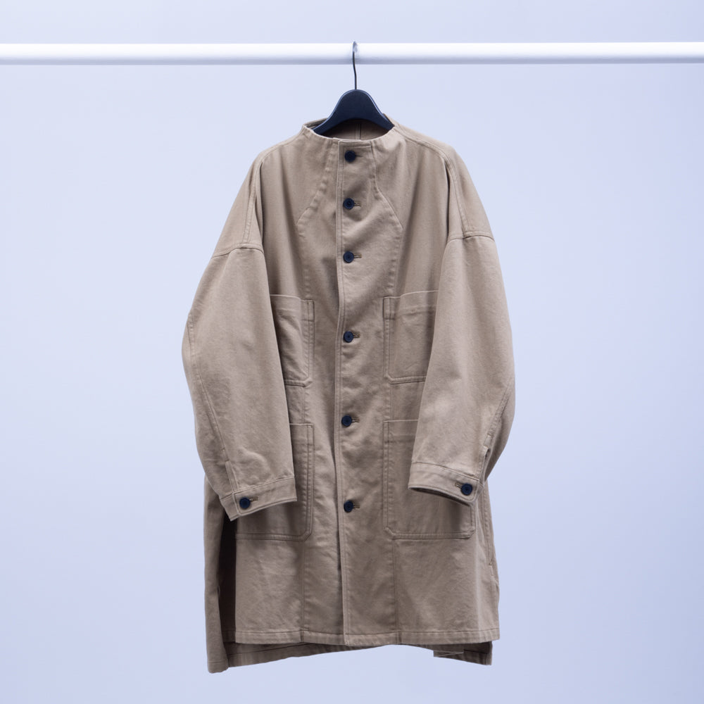 FIRMUM 40/1オーガニックコットン強撚ウェザーモッズコート【ライナー