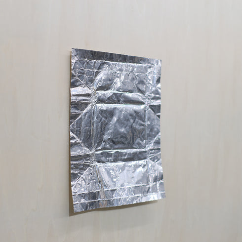 Silver wrapping paper