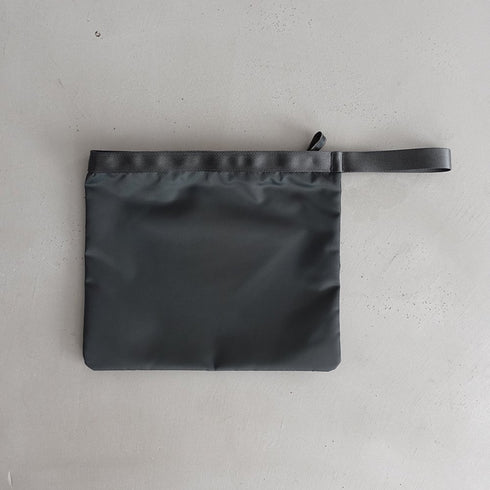leaf handle pouch _ no.2 / nylon twill