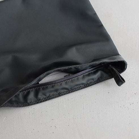 leaf handle pouch _ no.2 / nylon twill