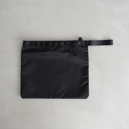 leaf handle pouch _ no.3 / nylon twill