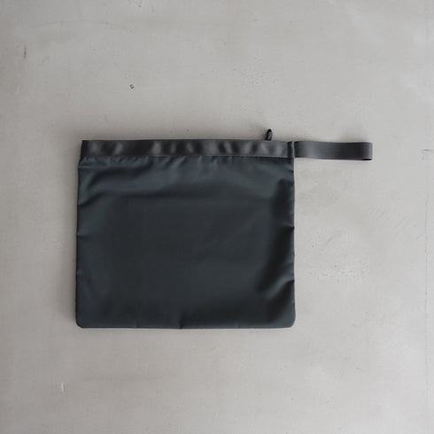 leaf handle pouch _ no.3 / nylon twill