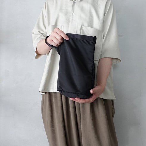 leaf shopping bucket _ no.1 / nylon twill