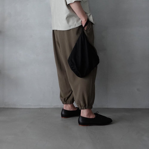 leaf shopping bucket _ no.1 / nylon twill