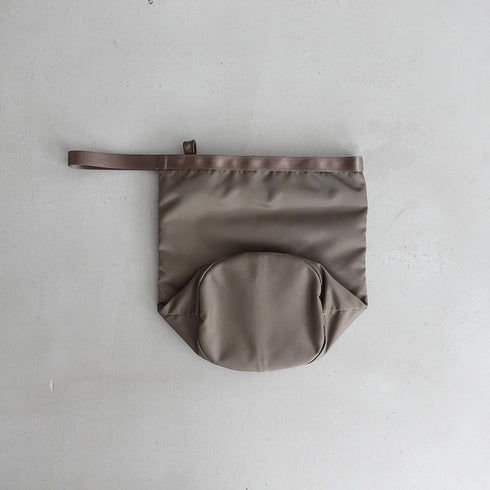 leaf shopping bucket _ no.1 / nylon twill