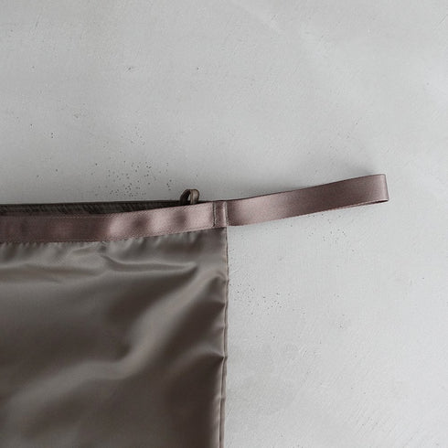 leaf shopping bucket _ no.1 / nylon twill