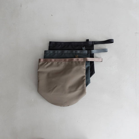 leaf shopping bucket _ no.1 / nylon twill