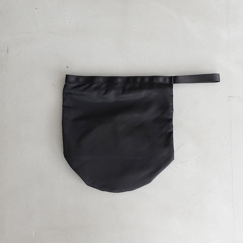 leaf shopping bucket _ no.2 / nylon twill