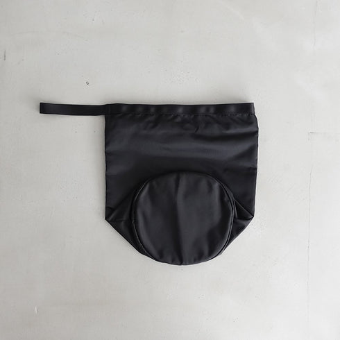 leaf shopping bucket _ no.2 / nylon twill