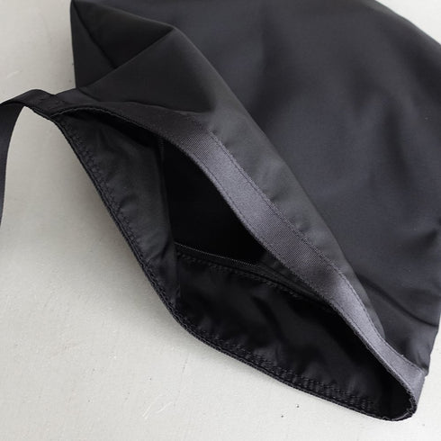 leaf shopping bucket _ no.2 / nylon twill