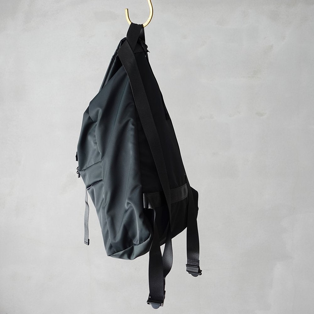 STUFF - leaf spring backpack _ no.1 / moss gray - nylon twill – YEANAY