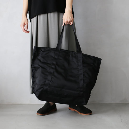 leaf travel tote _ no.2 / nylon twill