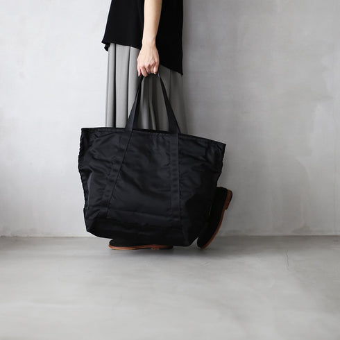 leaf travel tote _ no.2 / nylon twill
