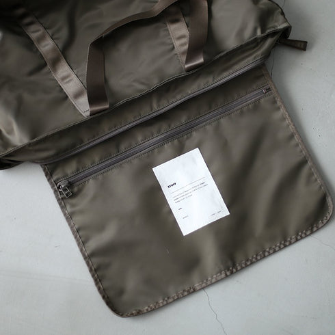 leaf travel tote _ no.2 / nylon twill