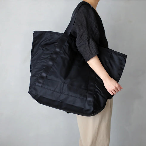 leaf travel tote _ no.3 / nylon twill