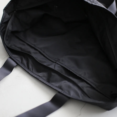 leaf travel tote _ no.3 / nylon twill