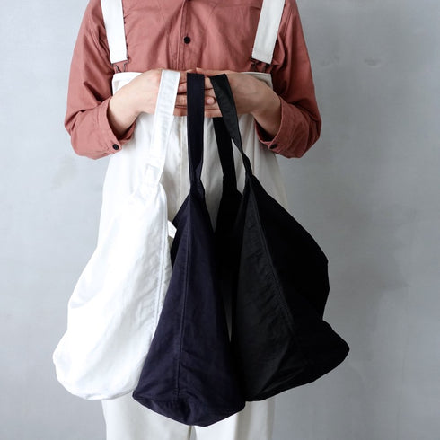 petal bucket tote _ no,1 / supima cotton × linen