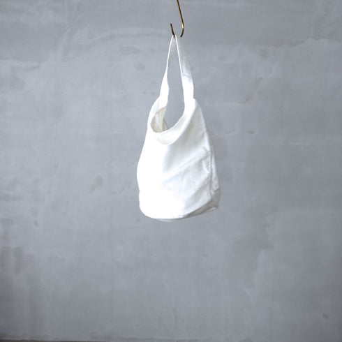 petal bucket tote _ no,1 / supima cotton × linen