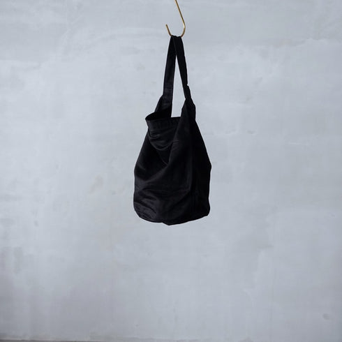 petal bucket tote _ no,1 / supima cotton × linen