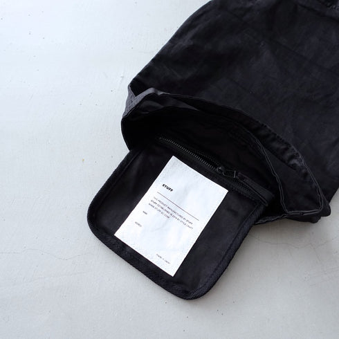 petal bucket tote _ no,1 / supima cotton × linen