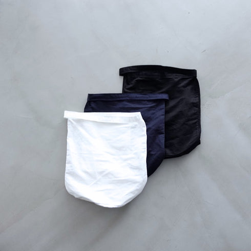 petal bucket tote _ no,2 / supima cotton × linen