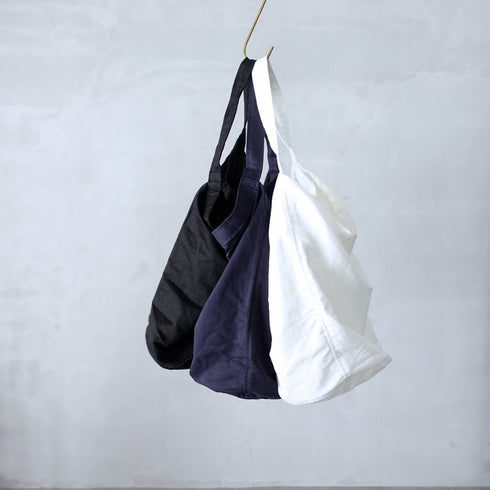 petal bucket tote _ no,2 / supima cotton × linen