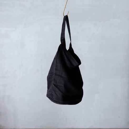 petal bucket tote _ no,2 / supima cotton × linen