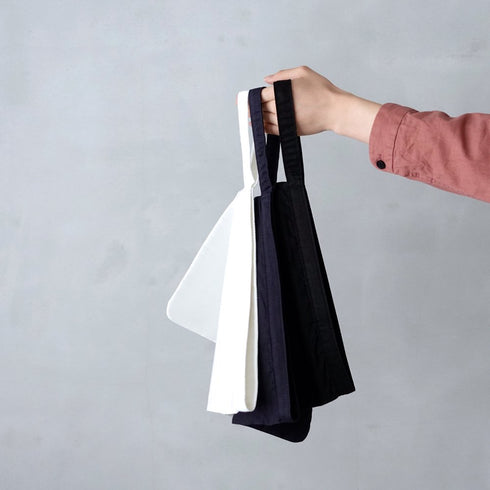 petal pouch _ no,1 / supima cotton × linen