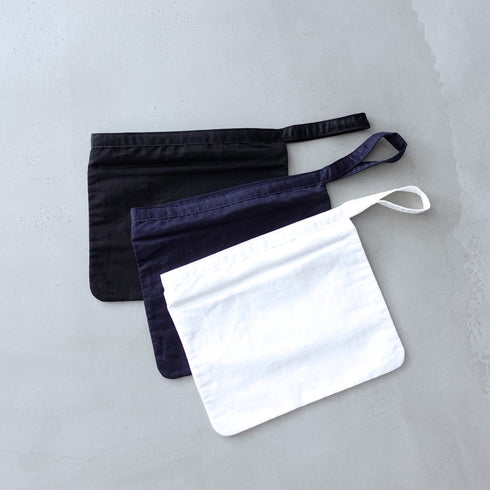 petal pouch _ no,2 / supima cotton × linen