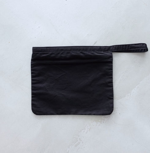 petal pouch _ no,2 / supima cotton × linen
