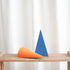 Mathematical model - cone (orange & blue)